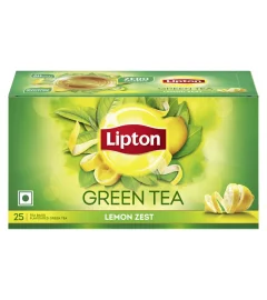 Lipton Green Tea Lemon Zest 25tb