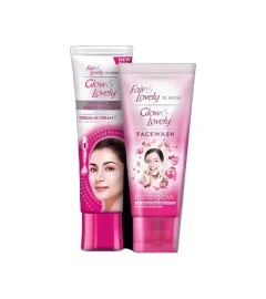 Glow & Lovely Glow Box Cream + Facewash