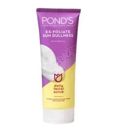 Ponds Ex-foliate Sun Delness Scrub Wash 100G