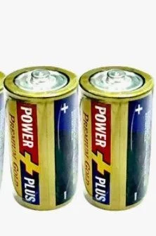 Power Plus D Size Battries
