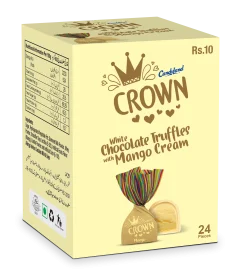 Candyland Crown Chocolate With Mango Cream Toffee