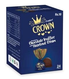 Candyland Crown Chocolate With Hazelnut Cream Toff