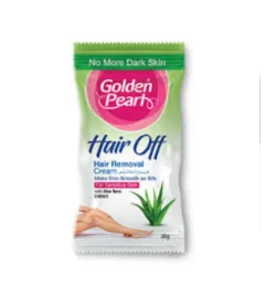 Golden Pearl Aloe Vera Hair Off Sachet