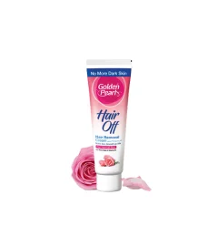 Golden Pearl Rose Hair Off Tube 100ML