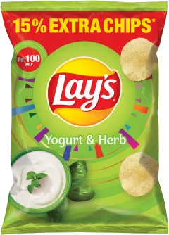 Lays Yogurt&herb Rs100