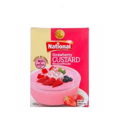 National Strawberry Custard 120G
