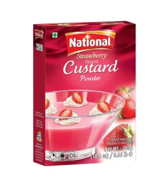 National Strawberry Custard 300G