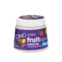Cosmo Berry Fruit Burst Face & Body Scrub 500ML