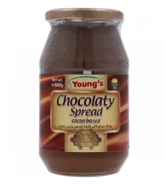 Youngs Chocolaty Spread Cocoa Based 600G
