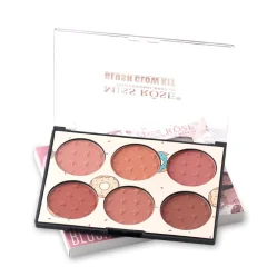 Miss Rose Mate Blush Off 6 Color Kit N1