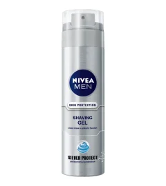 Nivea Men Shaving Gel Silver Protect 200ML