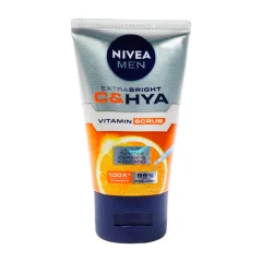 Nivea Men Extra Bright C&hya Vitamin Scrub 100ML