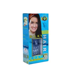 Yc Silky Hair Coat Blue Yc053-2