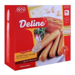 K&ns Jumbo Frank Cheese/onion E.p