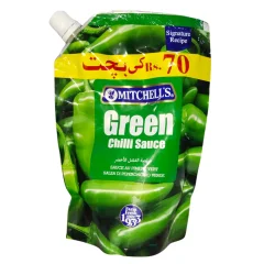 Mitchells Green Chilli Sauce 400G