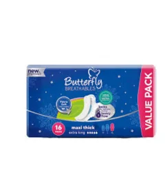Butter Fly Maxi Thick Blue Xl
