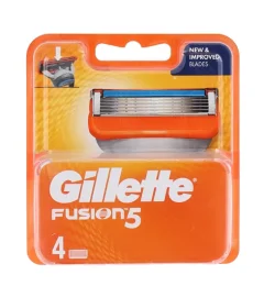 Gillette Fusion 5 Card 4PC