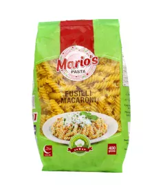 Marios Pasta Fusilli Macaroni 250gm