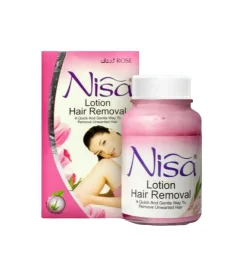 Nisa Hair Removel Lotion Pink 120ML