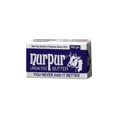 Nurpur Unsalted Butter 200G