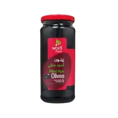 Wadi Food Black Whole Olives 340G