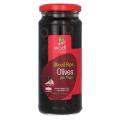 Wadi Food Black Sliced Olives M 340G