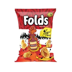Folds Hot Sriracha Snacks