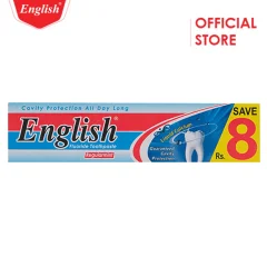 English Tooth Paste S Rs=20 Off