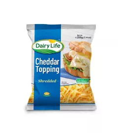 Dairy Life Cheddar Shredded 200G