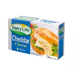 Dairy Life Cheddar Cheese 200G