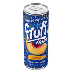 Fruti Float Peach Fruit Drink Slim
