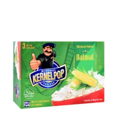 Kernel Pop Microwave Natural Popcorn 3 Pack