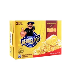 Kernel Pop Microwave Butter Popcorn 3 Pack