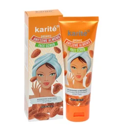 Karite Organic Almond Face Scrub 80ML