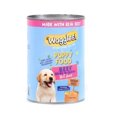 Waggles Beef Recipe Puppy Food