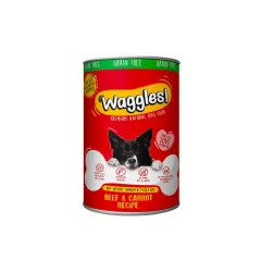 Waggles Beef And Carrot Puppy Food