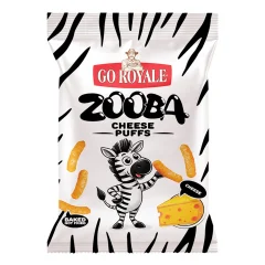 Go Royale Zooba Cheese Puffs 24G