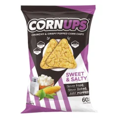 Piop Nosh Cornups Sweet Salty 26G