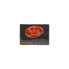 Royal Leather Black Soap 150G