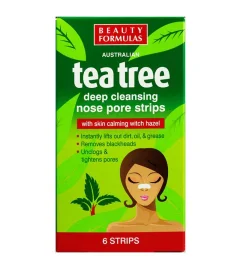 Beauty Formulas Tea Tree Nose Pore Strips