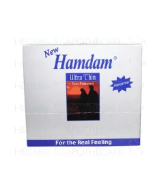 Hamdam Uktra Thin Silver Condoms