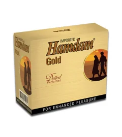 Hamdam Gold Dotted Condoms