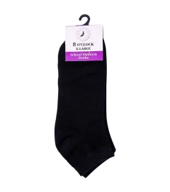 Rahi Uniform Short Socks Black Xl