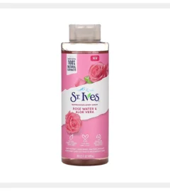 St Body Wash Rose Water & Aloe Vera 475 ml