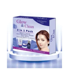 Glow & Clean 3 In 1 Pack Beauty Kit