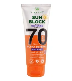 Vibrant Sun Block 70 Ultra Defence 150ML