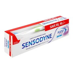 SENSODYNE Rapid Action Paste 100G With Brush