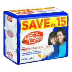 LIFEBUOY MILD CARE SOAP SAVER PACK