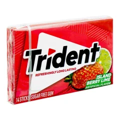 TRIDENT ISLAND BERRY LINE GUM