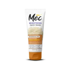 MEC BRIGHTENING RICE FACE WASH 100G